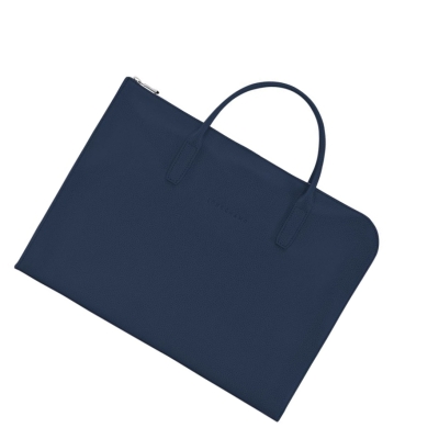 Longchamp Le Foulonné S Kofferter Dame Marineblå | NO-MB3720