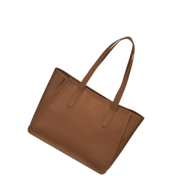 Longchamp Le Foulonné Skulderveske Dame Brune | NO-LO6709