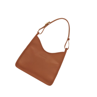 Longchamp Le Foulonné Skulderveske Dame Brune | NO-UO5197