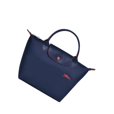 Longchamp Le Pliage Club S Håndveske Dame Marineblå | NO-UJ4085