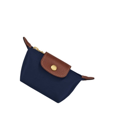 Longchamp Le Pliage Original Myntpung Dame Marineblå | NO-JY4971