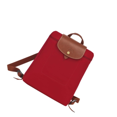 Longchamp Le Pliage Original Ryggsekk Dame Rød | NO-PR3241