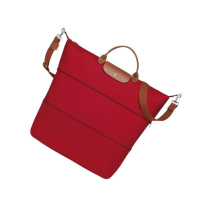 Longchamp Le Pliage Reiseveske Dame Rød | NO-IU2781