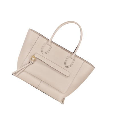 Longchamp Mailbox L Håndveske Dame Beige | NO-KA6158