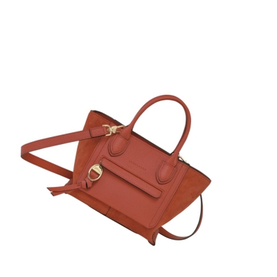 Longchamp Mailbox S Håndveske Dame Oransje | NO-GB8695