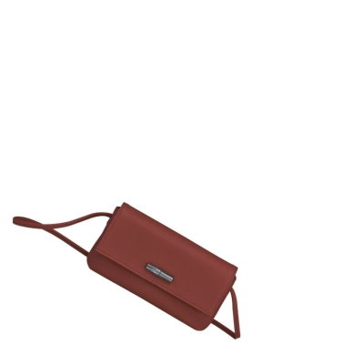 Longchamp Roseau Essential Pouches Dame Brune | NO-MS4186