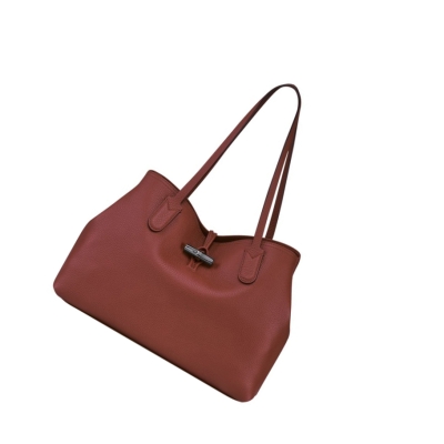 Longchamp Roseau Essential Skulderveske Dame Brune | NO-ME9748