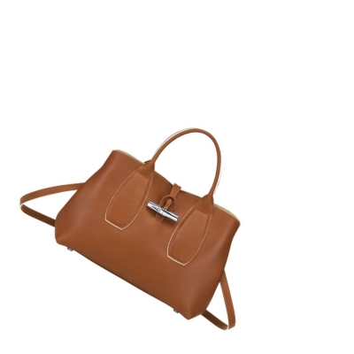 Longchamp Roseau M Håndveske Dame Brune | NO-FR0789