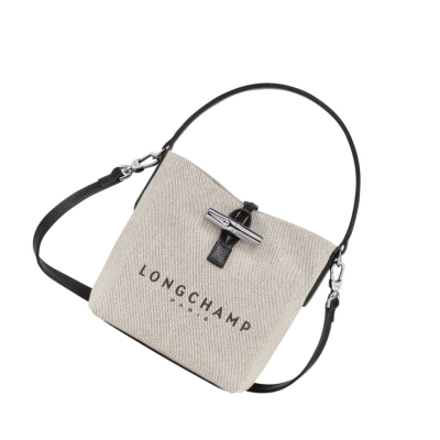 Longchamp Roseau S Håndveske Dame Beige | NO-HJ2074