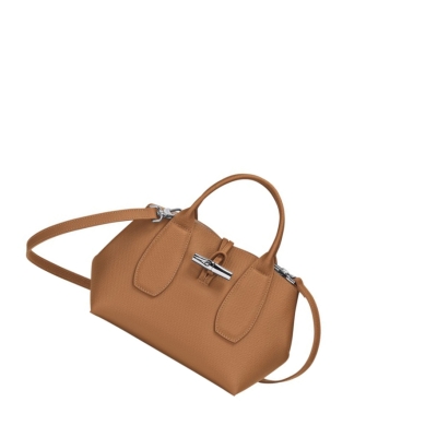 Longchamp Roseau S Håndveske Dame Beige | NO-WJ9280