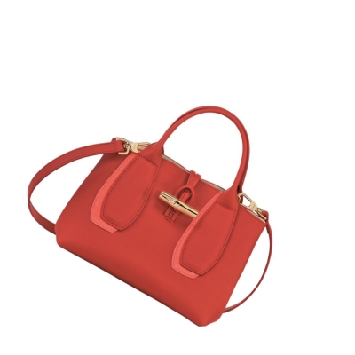 Longchamp Roseau Shadow S Håndveske Dame Rosa | NO-IA5124